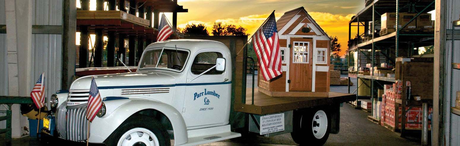 Free delivery ~ Parr Lumber