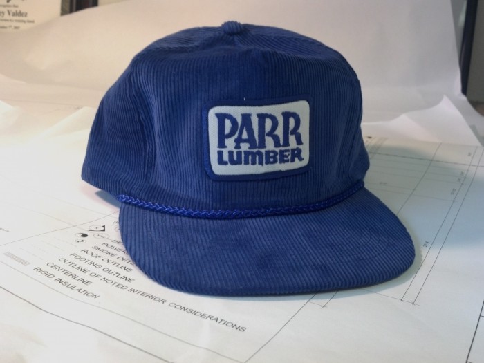 Parr Lumber corduroy hat